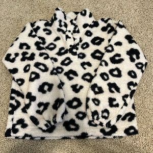 Loft sherpa sweatshirt